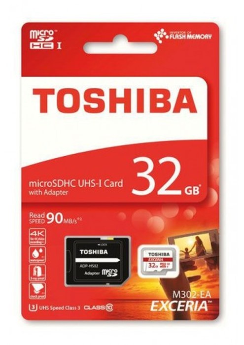 Carte Mémoire TOSHIBA Exceria M3602 /32Go