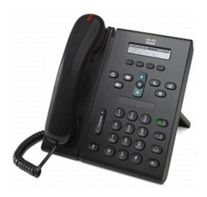 CISCO Unified IP Phone 6921, Charcoal, Standard Handset