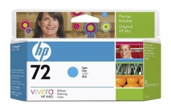 HP CARTOUCHE N€72 CYAN DJ T1100 (130ML) (C9371A)