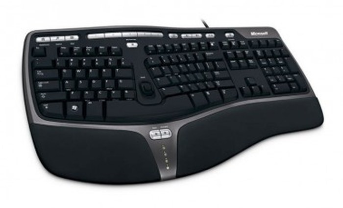 Clavier USB Microsoft Natural Ergonomic Keyboard 4000 - AZERTY