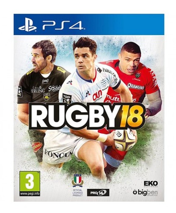 Jeu rugby 18 PS4