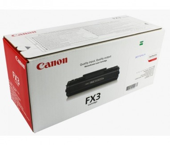 Cartouche de toner Canon FX-3 Noir - 2700 Pages