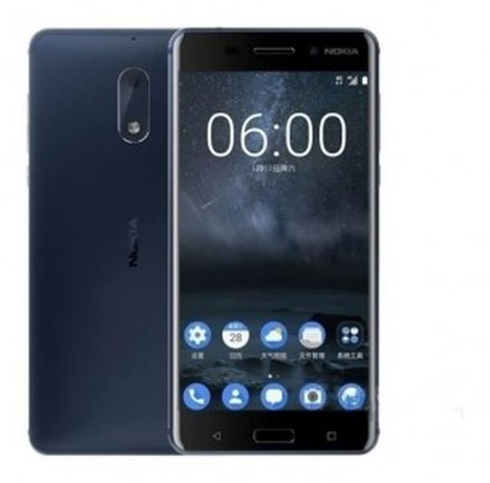Nokia 6 /Bleu /5,5Pouce /LCD IPS /3 Go /32 Go /8 Mpx - 16 Mpx /Octa-Core /1.40 GHz /3000 mAh