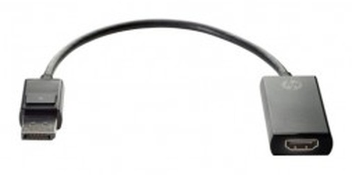 adaptateur hp displayport 14 vers hdmi true 4k 2ja63aa