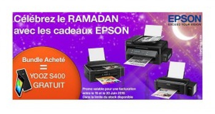 Promo Epson Imprimante ITS M200 Inkjet+YOOZ S400, Black Acc (DS2878)