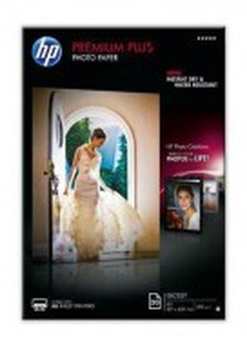 HP Premium Plus Glossy Photo Paper-20 sht/A3/297 x (CR675A)
