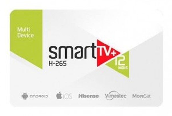 Service Smart IPTV 12 Mois H265 /Compatible avec Récepteurs Pinacle - Moresat - Vision Clever - Echosonic - Echolink - Revolut