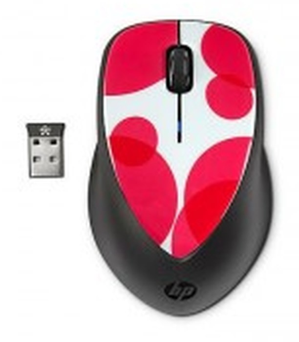 HP Wireless Mouse X4000 with Laser Sensor - Color Splash (H2F40AA)