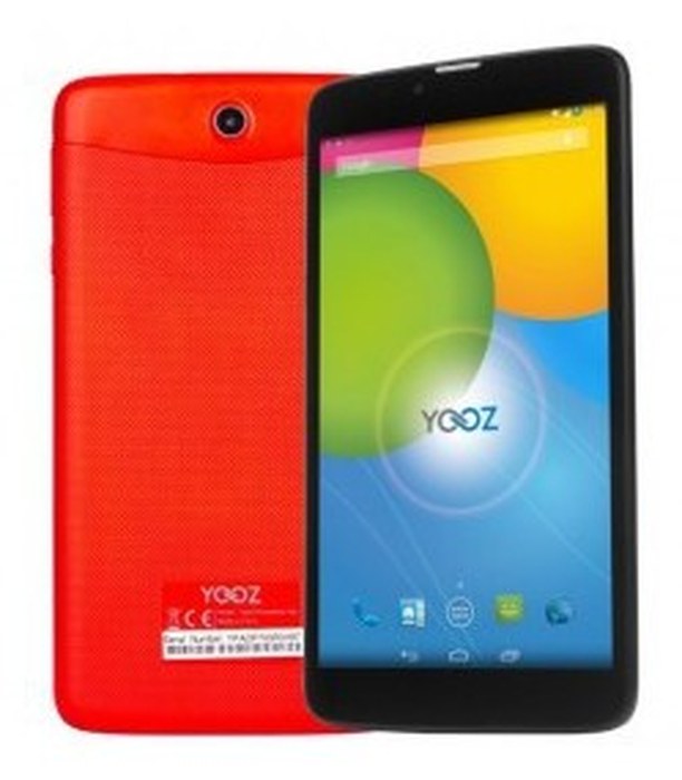 YooZ PhonePad P700 Red 4G- Dual Sim - 3G