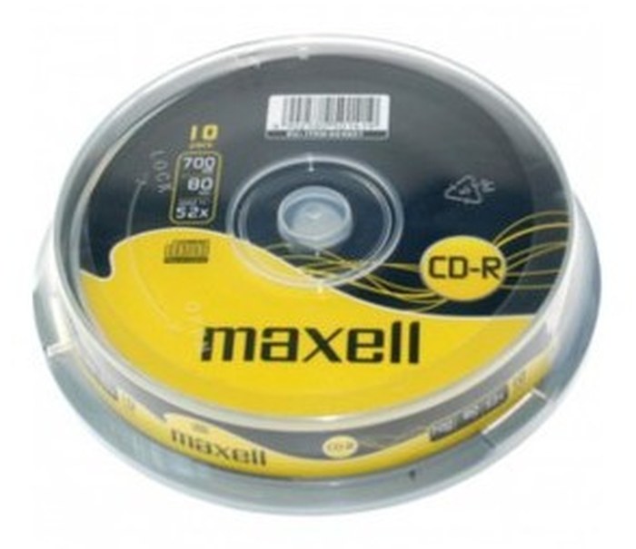 CD-R 80 XL 52x Boitier Slim 52x PACK 10
