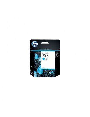 Cartouche d'encre cyan HP 727 Designjet - 40 ml (B3P13A)