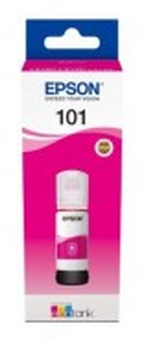 Bouteille d'encre Epson EcoTank 101 - Magenta (C13T03V34A)
