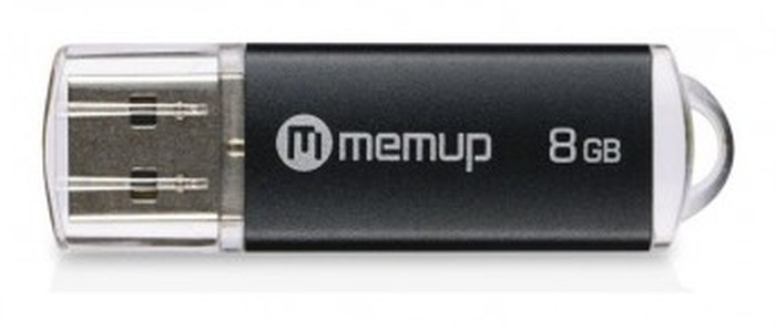 Clés USB Memup 8 Go Noir