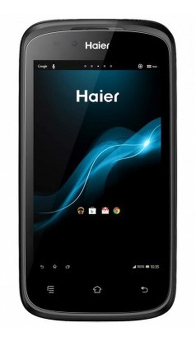 Smartphone Haier Phone W716S - Andriod 4\" + Coque blanche et film protection écran offerts