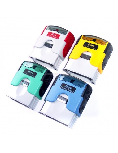 Cachet personnalisable Shiny Printer S-1821 Format empreinte 26 mm x 10mm 2 lignes