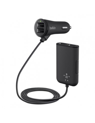 Chargeur allume-cigare 4 prises USB