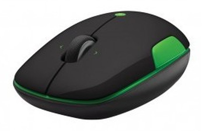 Souris Sans Fil M345 Noire-Vert