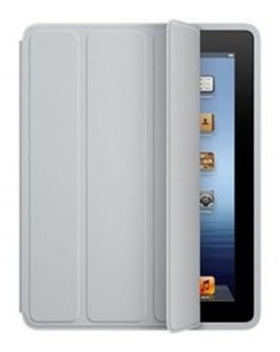 iPad Smart Case - Polyurethane - Light Gray