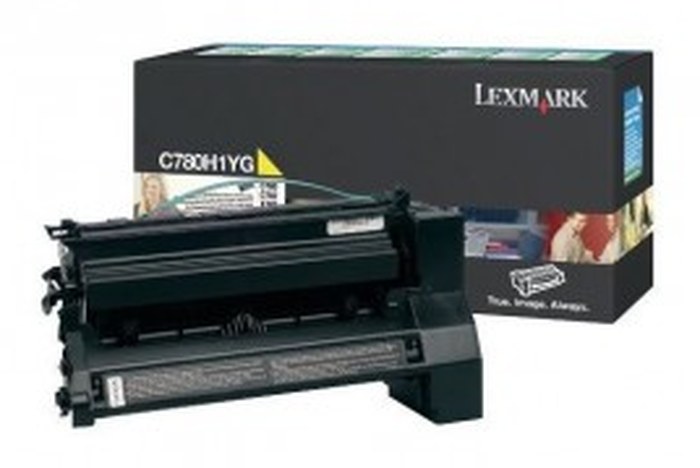 C780, C782 TONER Jaune haute capacité (10K) (C780H1YG)