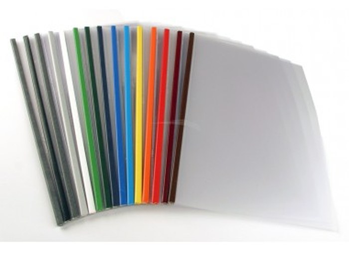 POCHETTE DE 25 COUVERTURES TRANSPARENTES STEELCRYSTAL 21 MM CAPACITÉ 190 F COL AU CHOIX
