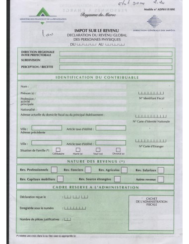 ETAT 9000 - Paquet de 100 fiches