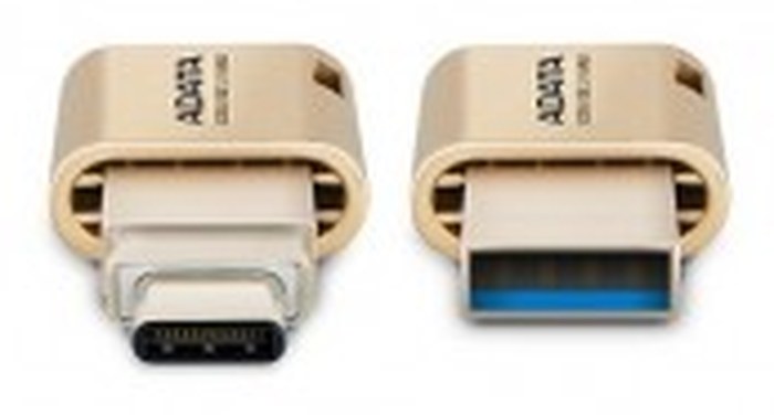Clé USB Adata Type-C USB 3.1 32GB Doré (AUC350-32G-CGD)