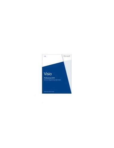 Visio Pro 2013 32-bit/x64 French Africa/Latam Only DVD