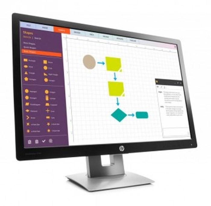 Moniteur HP EliteDisplay E242 60,9 cm (24 pouces) (M1P02AA)