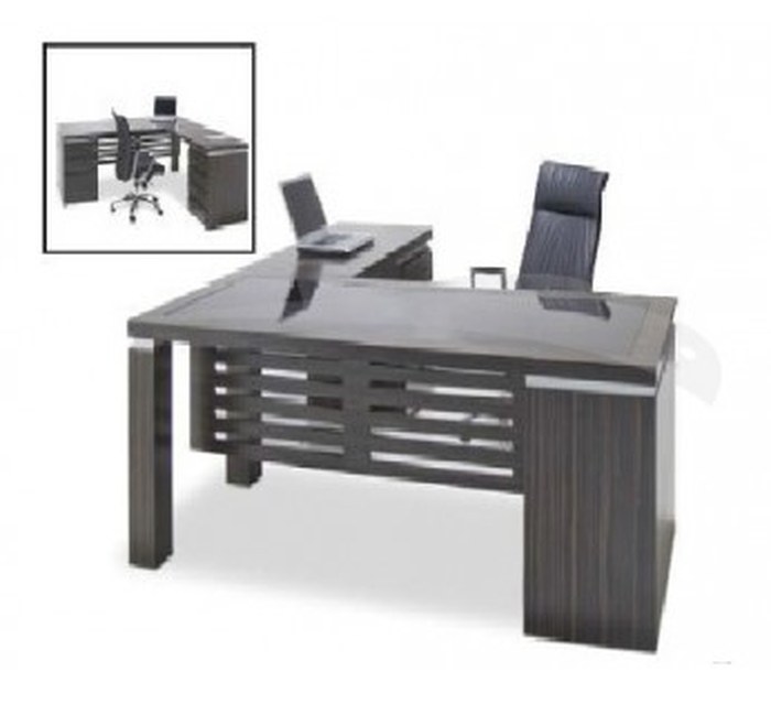 BUREAU EN BOIS Dim:1800 x 800 x750mm ep 25 HX-RY0496
