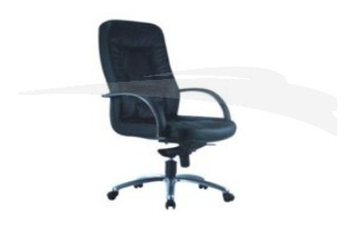 Fauteuil président en PU noir