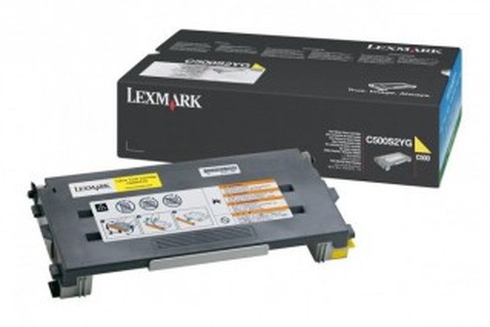 C500, X500, X502 TONER Jaune (1,5K) (C500S2YG)