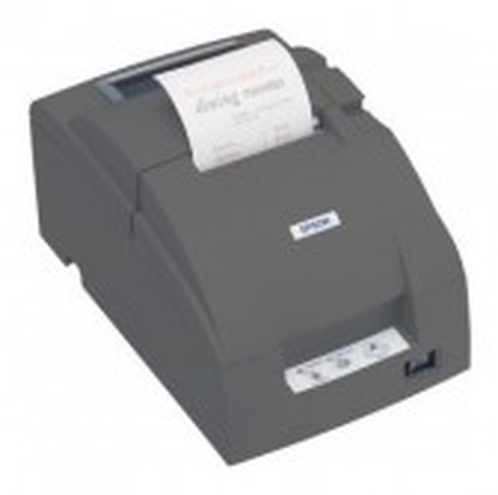Imprimante ticket à impact Epson TM-U220B USB noire avec alimentation (C31C514057A0)