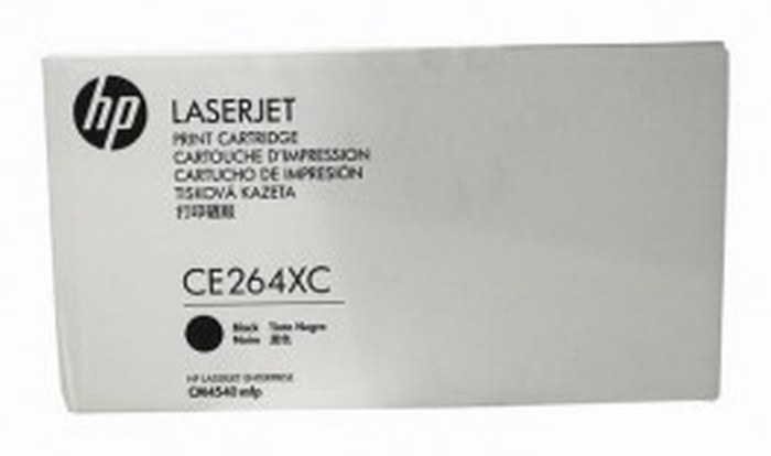 HP Black CE264XC LaserJet Print Cartridge
