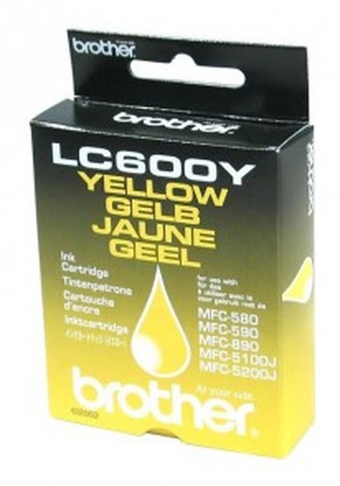Cartouche brother LC600Y YELLOW