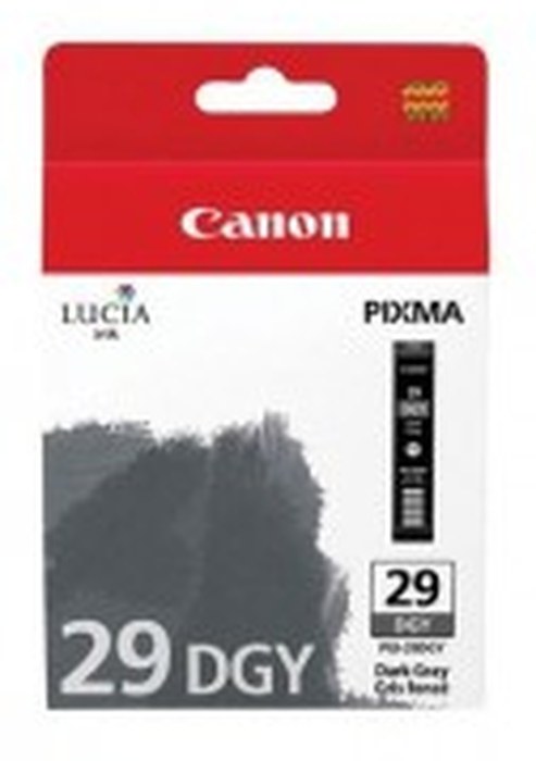 Cartouche d'encre d'origine Canon PGI-29DGY Gris Foncé
