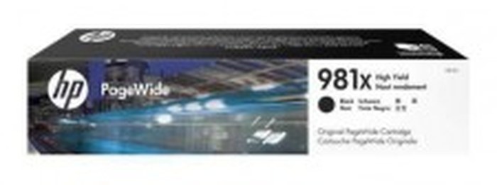 HP 981X Black Original PageWid (L0R12A)