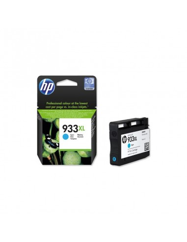 Cartouche d'encre Officejet cyan HP 933XL (CN054AE)