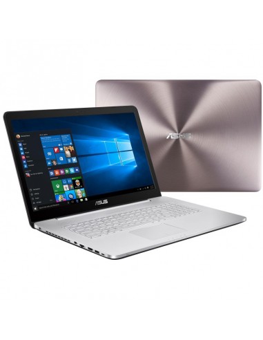 PC Portable Asus VivoBook Pro N752VX Silver (90NB0AY1-M01320)