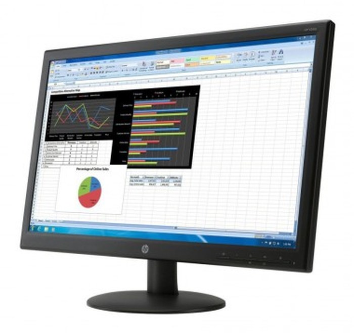 HP V241p MONITOR (23.6\") (K0Q34AS)