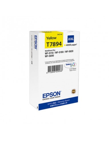 Cartouche d'encre EPSON Ultra Jaune XXL (4000 pages)