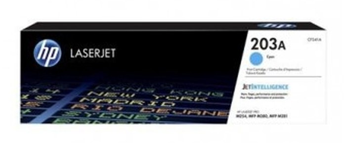 Toner HP 203A /Cyan /1300 pages /Laserjet Pro Couleur M254dw - M254nw - M280nw - M281fdn - M281fdw