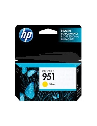 CARTOUCHE HP 951 Yellow Officejet Ink Cartridge Réf : CN052AE