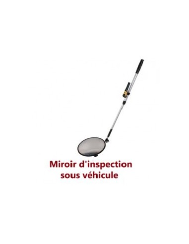 Miroir pour inspection sous véhicule