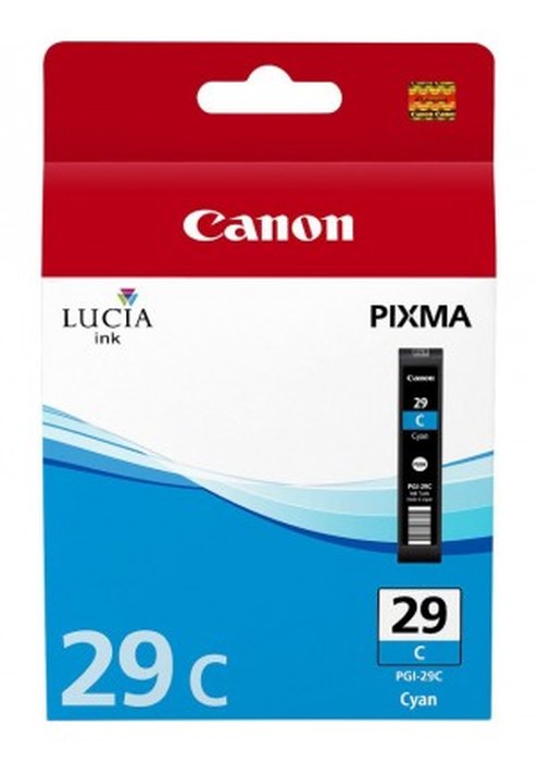 Cartouche d'encre d'origine Canon PGI-29C Cyan