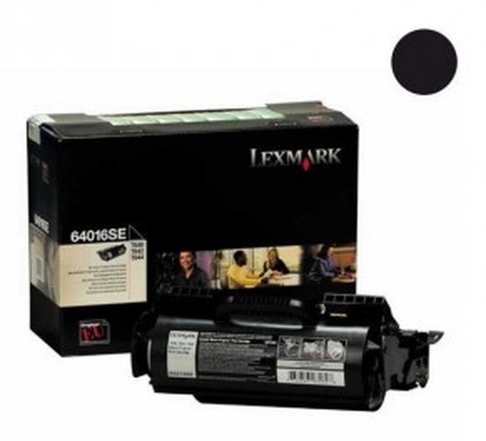 T640, T642, T644 TONER Noir (6K) (64016SE)