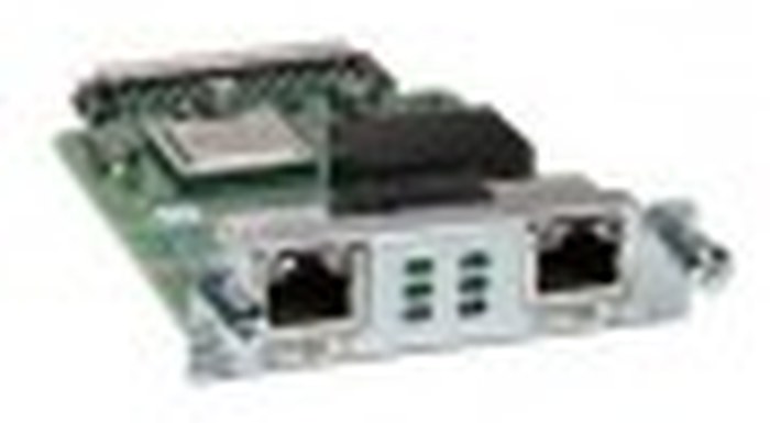 CISCO 2-Port 3rd Gen Mltiflex Trunk Voic WAN Int. Card-T1 E1 (VWIC3-2MFT-T1/E1)