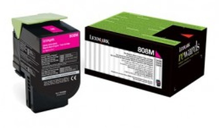 Lexmark Standard Magenta Return Programme Toner Cartridge