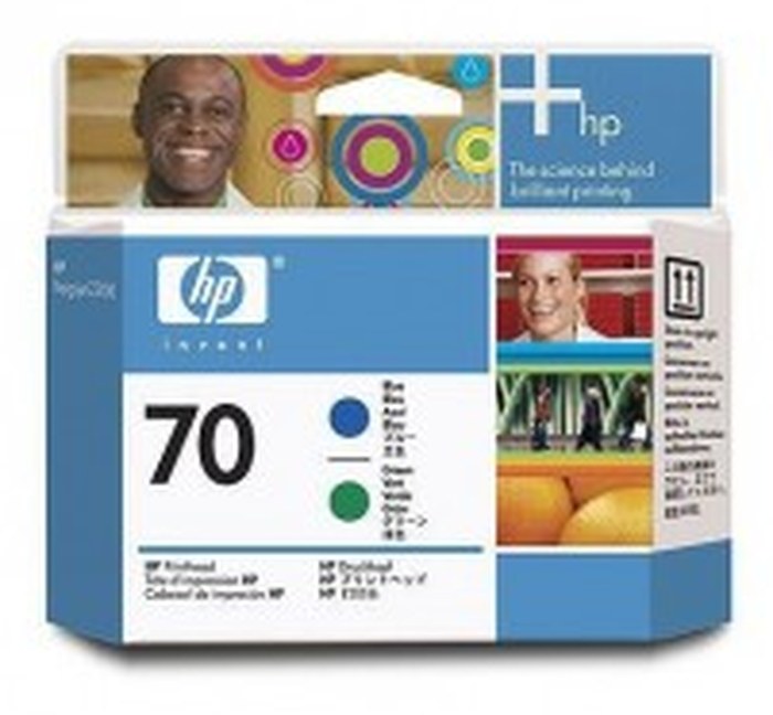HP 70 Blue and Green tete d'impression (C9408A)