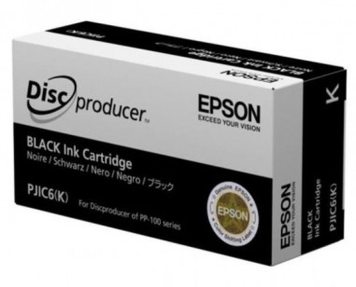 Cartouche d'encre Epson noir PP-100 (PJIC6) (C13S020452)