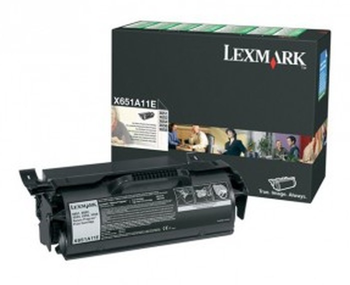 X65x TONER Noir (7K) (X651A11E)